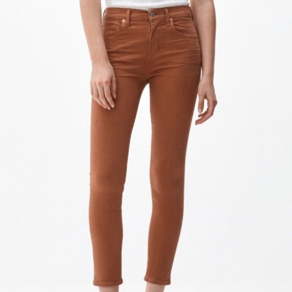 Citizens of Humanity Rocket Crop High Rise Skinny